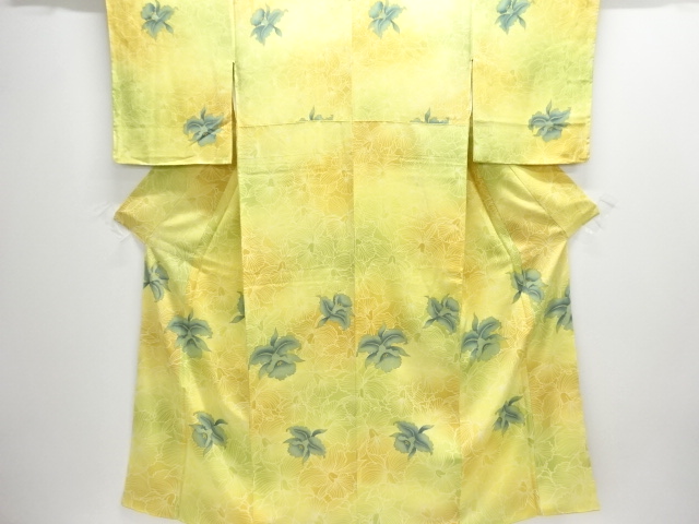 JAPANESE KIMONO / TSUKESAGE KOMON / UNUSED / ORCHID